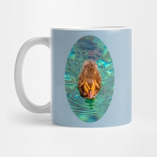 Duckling in the ripples Mug